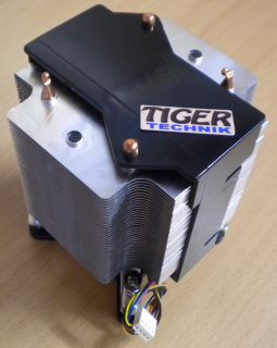 AVC Prozessorkühler CPU Lüfter Intel Sockel 775 2 Heatpipes Kupfer + Alu* ck101