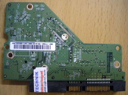WD Caviar WD2500AAKX-75U6AA0 SATA 250GB PCB Controller-Elektronik Platine* fe47