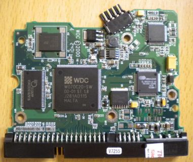 WD Caviar WD600AB-32BVA0 IDE 60GB PCB Controller-Elektronik Platine* fe49
