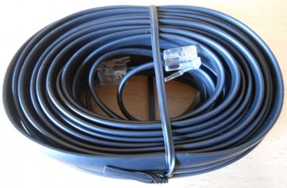 RJ12 Western Telefon Kabel Modular 6P6C 10m Länge RJ12 Stecker - RJ12 St.* so519