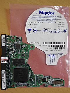 Maxtor DiamondMax Plus 8 6E040L0 NAR61590 PCB Controller Elektronik Platine*FE71