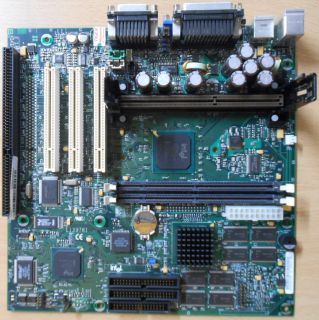 Intel AA 752215-104 SR440BX Mainboard + Blende Slot 1 ISA PCI VGA Audio* m700