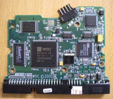 Western Digital WD200EB-00BHF0 IDE 20 GB PCB Controller Elektronik Platine* fe89
