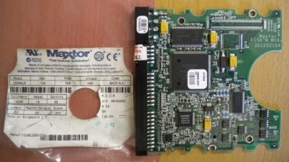 Maxtor 32049U4 BAC51KJ0 IDE 20 GB PCB Controller Elektronik Platine* fe94