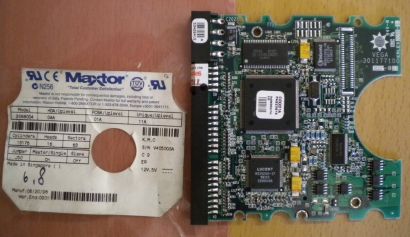 Maxtor 90680D4 IDE 6.8 GB PCB Controller Elektronik Platine* fe95