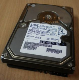 IBM Ultrastar DDYS-T18350 HDD Festplatte SCSI 18.2GB f114