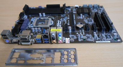 ASRock H87 Pro4 Rev 1.03 Mainboard +Blende Intel H87 Sockel 1150 PCIe DDR3* m719