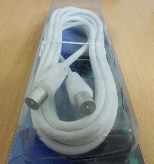 Schwaiger Anschlusskabel Antennenkabel 3m Koax-Stecker - Koax-Stecker* so527