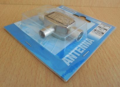Skymaster Radio 2-fach Zweigeräte Verteiler Koax-Stecker 2x Koax-Kupplung* so532