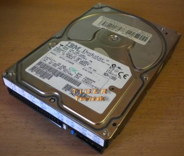 IBM Deskstar DPTA-371360 HDD Festplatte ATA/IDE 13.6GB f125