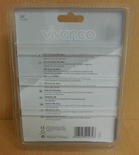 Vivanco STL US3B Universal Single LNB 40mm digital 0,2 dB Low High-Band* so539