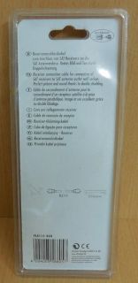 Schwaiger FLS111 Receiveranschluss SAT Kabel weiß 1,5m F-Stecker F-Stecker*so540