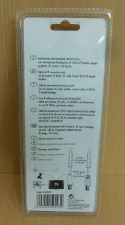 Schwaiger FLA 123 TV Radio Antennenkabel Koax-Stecker - Koax-Kupplung 3m* so557