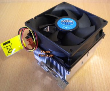 Cooler Master AMD 64 Sockel AM2 AM3 939 940 80mm 3-pol Alu+Ku CPU Lüfter* ck161
