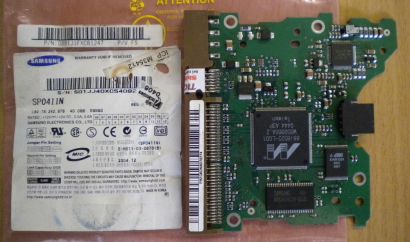 SAMSUNG SP0411N 40GB IDE PCB Controller Elektronik Platine* fe163