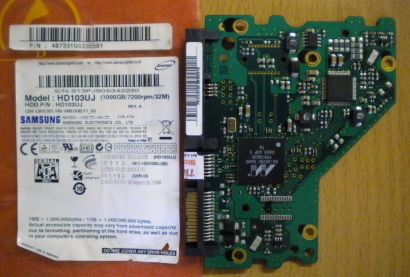 SAMSUNG HD103UJ SATA 1000GB PCB Controller Elektronik Platine* fe168