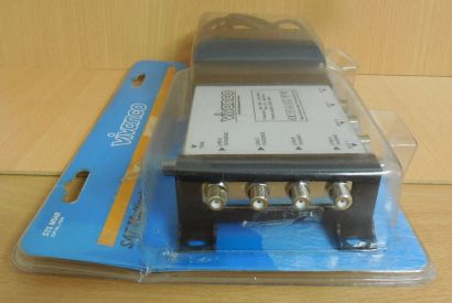 Vivanco STS M54B Multischalter 5 4 Digital für Anschluss bis zu 4 Receiver*so565