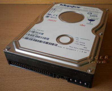 Maxtor  536DX Model 4W060H4 Ultra ATA/100 HDD 60GB f155