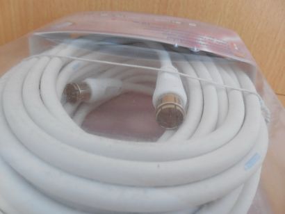 Schwaiger FLS 119 SAT Antennen Kabel Receiver Anschlusskabel 10m F Stecker*so654