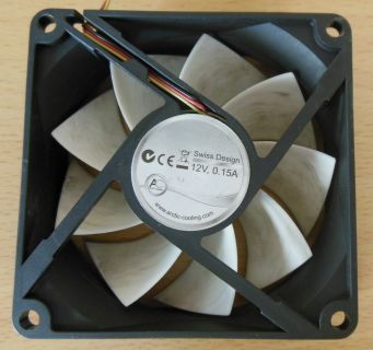 Arctic Cooling ARCTIC F8 80mm 3-pol Gehäuselüfter* GL71