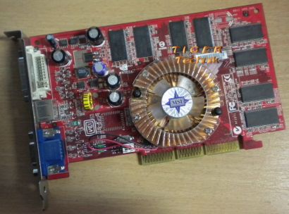 MSI MS-8911 ver.330 nVIDIA GeForce FX5500 TD256 AGP8X 256MB VGA TV-Out DVI* g325