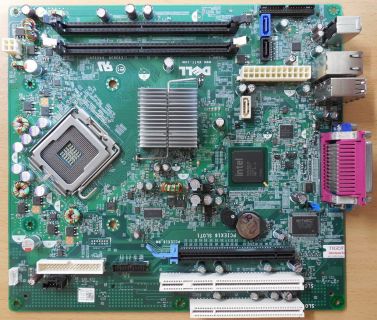 Dell Optiplex 360 Mainboard 0T656F Rev A01 Sockel 775 PCIe DDR2 Intel G31* m752