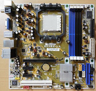 Asus M2N68-LA Rev 3.02 Mainboard +Blende Sockel AM2+ HP Narra3 5189-1661* m755