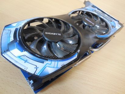 Gigabyte GV-R6850C-1GD Rev1.2 Radeon HD6850 1GB PCIe2.1 HDMI DVI-I DVD-D DP*g331