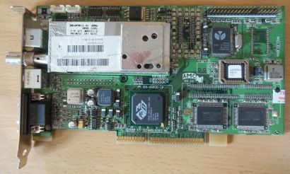 ATI 3D Rage Pro Turbo AGP 2x All In Wonder Grafikkarte TV 109-44600-20* g332