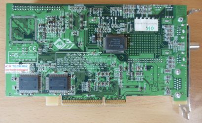 ATI 3D Rage Pro Turbo AGP 2x All In Wonder Grafikkarte TV 109-44600-20* g332