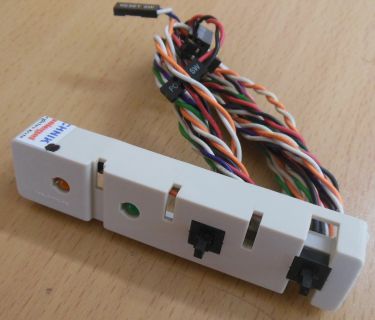 Power Reset Schalter HDD Power LED AB6-0101-C8* pz357