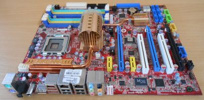 Foxconn X38A Mainboard Sockel 775 Intel X38 DDR2 DDR3 PCIe Dual GBLAN RAID* m772