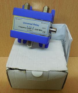 EMP Centauri Universal Relay S.112-E für 2 LNBs 5-2300MHz 0 12V* so684