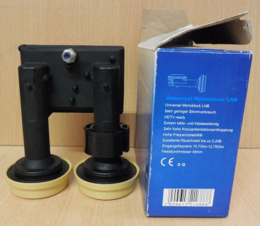Micro Germany Universal Monoblock LNB Noise 0,2dB HDTV Ready* so716