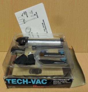 Tech Vac micro Vacuum cleaner für z.B. Tastaturen Kameras Computer uvm.* so724