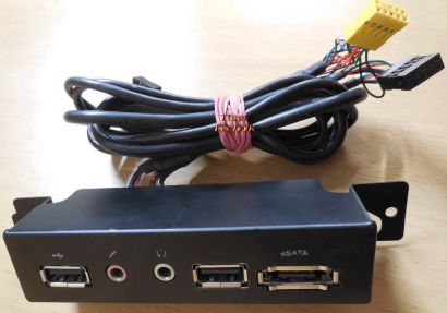 Cooler Master Front Panel USB eSATA Audio 3.5 für Gehäuse* pz384