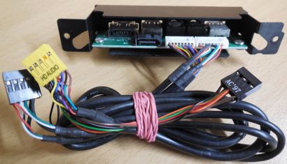 Cooler Master Front Panel USB eSATA Audio 3.5 für Gehäuse* pz384