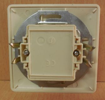 Telefondose beige TAE N F N Aufputz Telefon Dose TAE N-F-N* so759