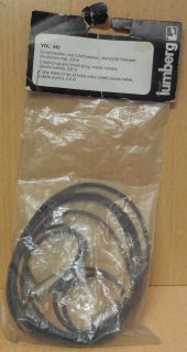 lumberg VDL442 Cinch Kabel Audioleitung 2m High Quality Metall Griffkörper*so778