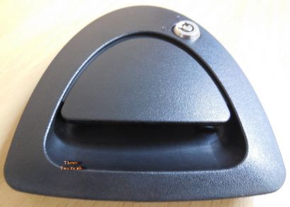 Chieftec Gehäuse Seitenteil Tür Griff mit Schloss Schwarz* pz403