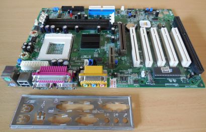 QDI Advance 10E V1.0(S1.2) Mainboard +Blende Sockel 370 P6V694X A10E 1x ISA*m794