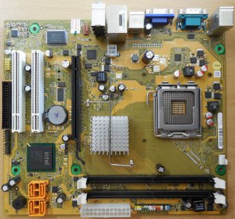 Fujitsu Esprimo P2540 D2840-A11 GS2 Mainboard +Blende G41 Sockel 775 DDR2* m812