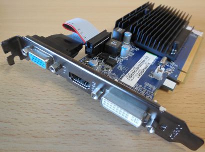 Sapphire ATI Radeon HD5450 Cedar Pro 1 GB DDR3 PCI-E 2.0 x16 HDMI DVI-I VGA*g350