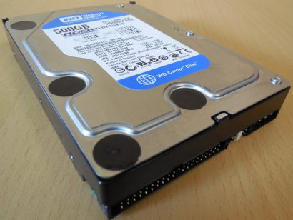 Western Digital Caviar Blue WD5000AAKB-00H8A0 HDD IDE ATA 500GB Festplatte* F74