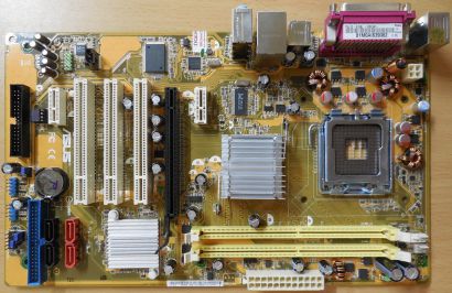 Asus P5LD2-X GBL Rev2.05G Mainboard NEU OVP Sockel 775 PCIe DDR2 Audio GLAN*m818
