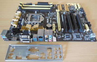 Asus Z87-C Rev 1.02 Mainboard in OVP Intel Z87 Sockel 1150 PCIe DDR3 USB3.0*m828