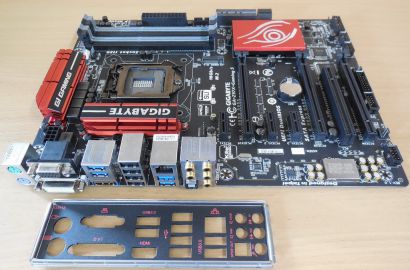 Gigabyte GA-Z97X-Gaming 5 Rev1.0 Mainboard+Blende Intel Z97 Sockel 1150 m.2*m829
