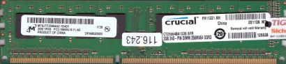 Micron MT8JTF25664AZ-1G4D1 PC3-10600 2GB DDR3 1333MHz crucial CT25664BA1339*r407
