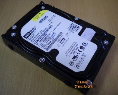 Western Digital Caviar WD800JD-00LSA0 Festplatte 80GB 3,5HDD SATA* f559