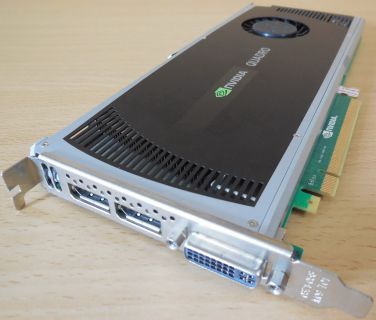nVIDIA Quadro 4000 HP DPN 038XNM 2GB 256 Bit GDDR5 PCIe 2.0 x16 2x DP DVI* g353